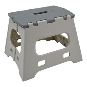 ΣΚΑΜΠΟ ΠΛΑΣΤΙΚΟ ΑΝΑΔΙΠΛΟΥΜΕΝΟ ΣΕ ΓΚΡΙ ΧΡΩΜΑ 31x22x27εκ. ANKOR