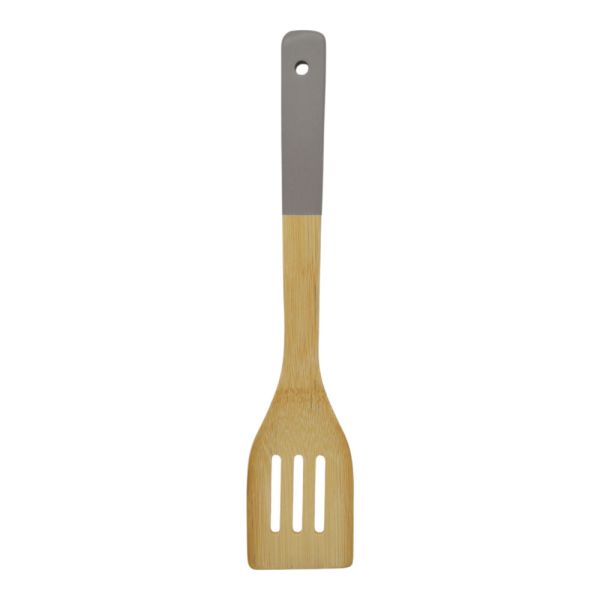 ΣΠΑΤΟΥΛΑ ΣΕΡΒΙΡΙΣΜΑΤΟΣ ΤΡΥΠΗΤΗ ΑΠΟ ΞΥΛΟ ΜΠΑΜΠΟΥ 30x6x0,8εκ. ANKOR