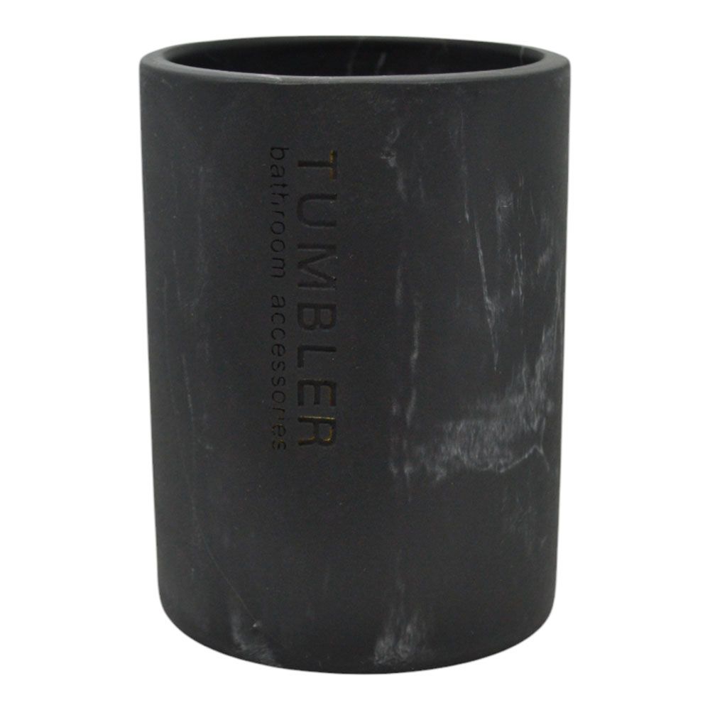 ΠΟΤΗΡΟΘΗΚΗ ΠΟΛΥΕΣΤΕΡΙΚΗ ΣΕ ΜΑΥΡΟ ΧΡΩΜΑ ΚΑΙ ΜΑΡΜΑΡΙΝΗ ΟΨΗ 7,5x7,5x10,7εκ.ANKOR