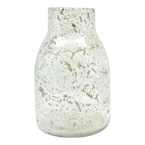 ΒΑΖΟ ΓΥΑΛΙΝΟ ΑΠΟ ΦΥΣΗΤΟ ΓΥΑΛΙ ΔΙΑΦΑΝΟ 16x16x24,5εκ. ANKOR