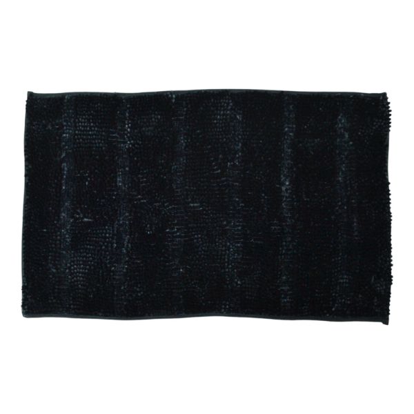 ΠΑΤΑΚΙ ΜΠΑΝΙΟΥ ΣΕΝΙΛ 1500gsm ΣΕ ΜΑΥΡΟ ΧΡΩΜΑ ΜΕ SEBS ΠΛΑΤΗ 50x80εκ.ANKOR