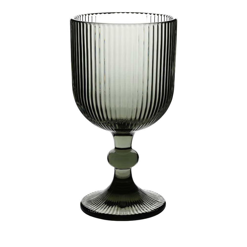 ΣΕΤ 6 ΤΜΧ ΠΟΤΗΡΙΑ ΓΥΑΛΙΝΑ  ΚΟΛΟΝΑΤΑ 350ml SMOKE ANKOR