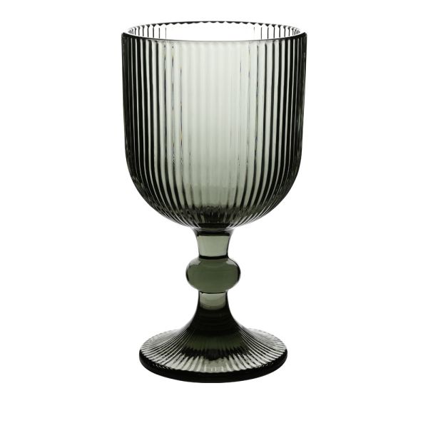 ΣΕΤ 6 ΤΜΧ ΠΟΤΗΡΙΑ ΓΥΑΛΙΝΑ  ΚΟΛΟΝΑΤΑ 350ml SMOKE ANKOR