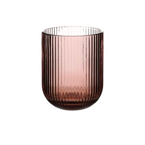 ΣΕΤ 6 ΤΜΧ ΠΟΤΗΡΙΑ ΓΥΑΛΙΝΑ 260ml ΣΕ ΜΩΒ ΧΡΩΜΑ ANKOR