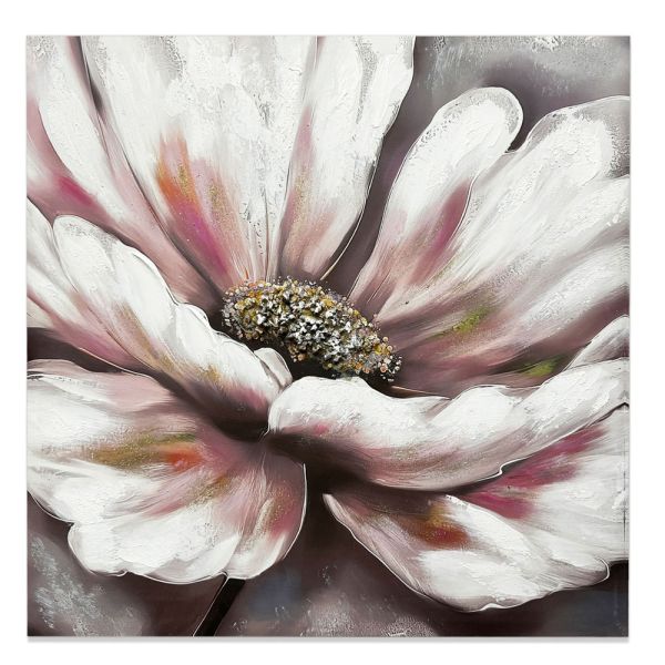 ΠΙΝΑΚΑΣ ΕΛΑΙΟΓΡΑΦΙΑ ΣΕ ΤΥΠΩΜΕΝΟ ΚΑΜΒΑ ΜΕ ΣΧΕΔΙΟ ΛΟΥΛΟΥΔΙ 60x60εκ. ANKOR