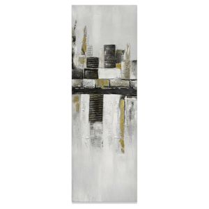 ΠΙΝΑΚΑΣ ΕΛΑΙΟΓΡΑΦΙΑ ΣΕ ΤΥΠΩΜΕΝΟ ΚΑΜΒΑ ΜΕ ΣΧΕΔΙΟ ΑΦΗΡΗΜΕΝΟ ΤΟΠΙΟ 30x90εκ. ANKOR