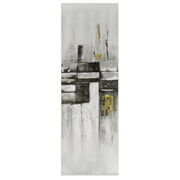 ΠΙΝΑΚΑΣ ΕΛΑΙΟΓΡΑΦΙΑ ΣΕ ΤΥΠΩΜΕΝΟ ΚΑΜΒΑ ΜΕ ΣΧΕΔΙΟ ΑΦΗΡΗΜΕΝΟ ΤΟΠΙΟ 30x90εκ. ANKOR