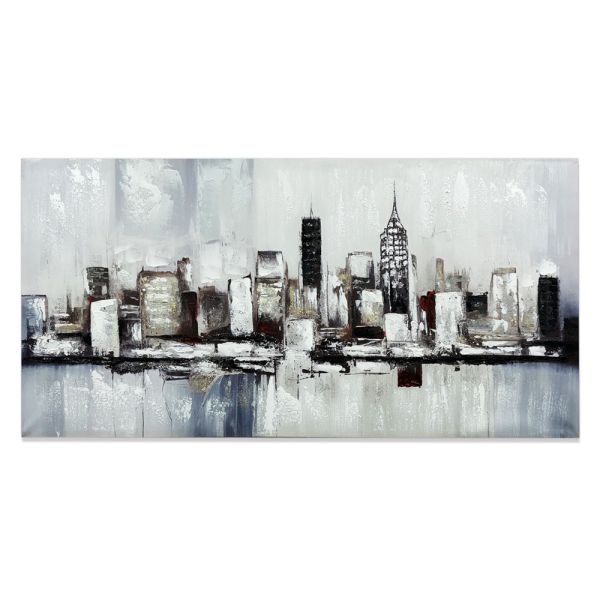 ΠΙΝΑΚΑΣ ΕΛΑΙΟΓΡΑΦΙΑ ΣΕ ΤΥΠΩΜΕΝΟ ΚΑΜΒΑ ΜΕ ΣΧΕΔΙΟ ΑΣΤΙΚΟ ΤΟΠΙΟ 120x60εκ. ANKOR