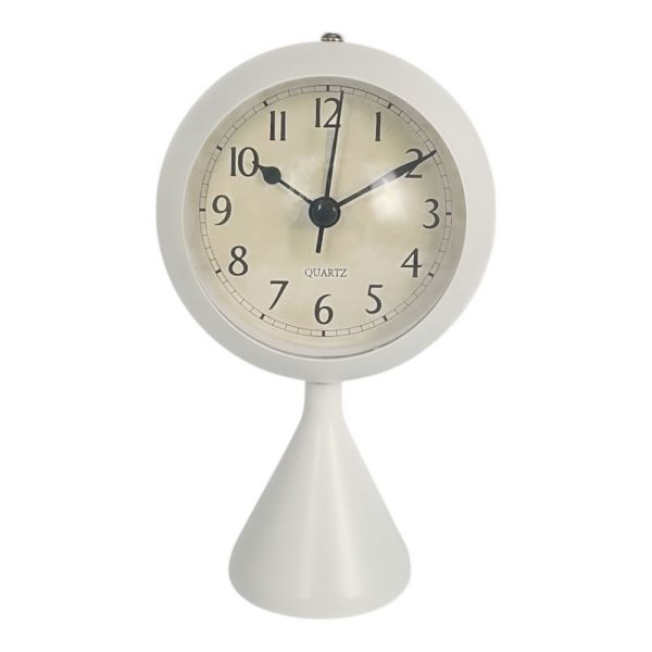 ΞΥΠΝΗΤΗΡΙ ΜΕΤΑΛΛΙΚΟ ΑΘΟΡΥΒΟ ΣΕ ΑΣΠΡΟ ΜΑΤ ΧΡΩΜΑ 9x6,7x15,6εκ. ANKOR