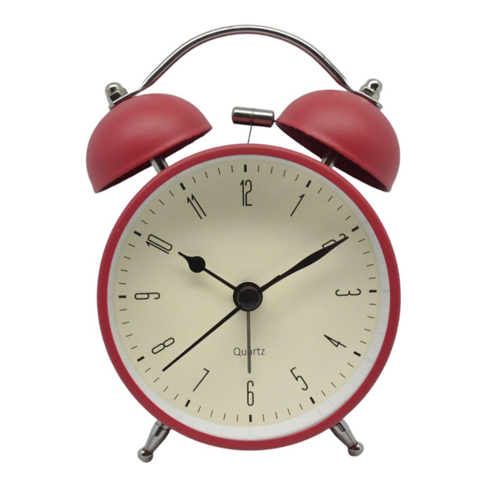 ΞΥΠΝΗΤΗΡΙ ΜΕΤΑΛΛΙΚΟ ΑΘΟΡΥΒΟ ΡΕΤΡΟ ΣΕ ΚΟΚΚΙΝΟ ΜΑΤ ΧΡΩΜΑ 8,5x5x11,8εκ. ANKOR