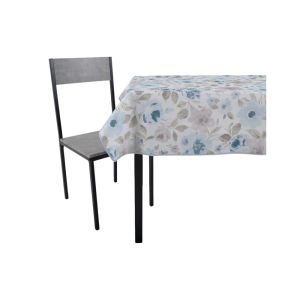 ΤΡΑΠΕΖΟΜΑΝΤΗΛΟ ΑΛΕΚΙΑΣΤΟ 140x220εκ. ΛΟΥΛΟΥΔΙΑ ΣΕ ΑΠΟΧΡΩΣΕΙΣ ΣΙΕΛ ΚΑΙ ΓΚΡΙ ANKOR