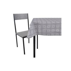 ΤΡΑΠΕΖΟΜΑΝΤΗΛΟ ΑΛΕΚΙΑΣΤΟ 140x220εκ.ΓΕΩΜΕΤΡΙΚΟ ΜΟΤΙΒΟ ΣΕ ΓΚΡΙ ΧΡΩΜΑ ANKOR