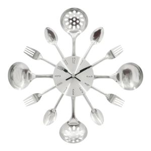 ΡΟΛΟΙ ΤΟΙΧΟΥ ΜΕΤΑΛΛΙΚΟ ΣΕ ΑΣΗΜΙ ΧΡΩΜΑ ΜΕ ΚΟΥΤΑΛΕΣ ΚΑΙ ΠΙΡΟΥΝΙΑ 43x43x4εκ. ANKOR