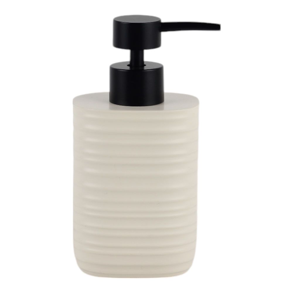 DISPENSER ΠΟΛΥΕΣΤΕΡΙΚΟ ΡΙΓΕ ΣΕ ΧΡΩΜΑ ΜΠΕΖ ΜΑΤ 8,1x8,1x16,9εκ.ANKOR