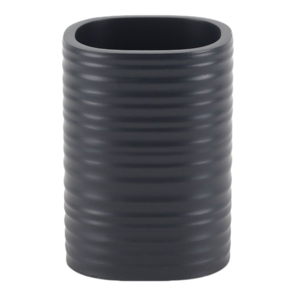 ΠΟΤΗΡΟΘΗΚΗ ΠΟΛΥΕΣΤΕΡΙΚΗ ΡΙΓΕ ΣΕ ΧΡΩΜΑ ΑΝΘΡΑΚΙ ΜΑΤ 7,6x6,7x10,6εκ.ANKOR