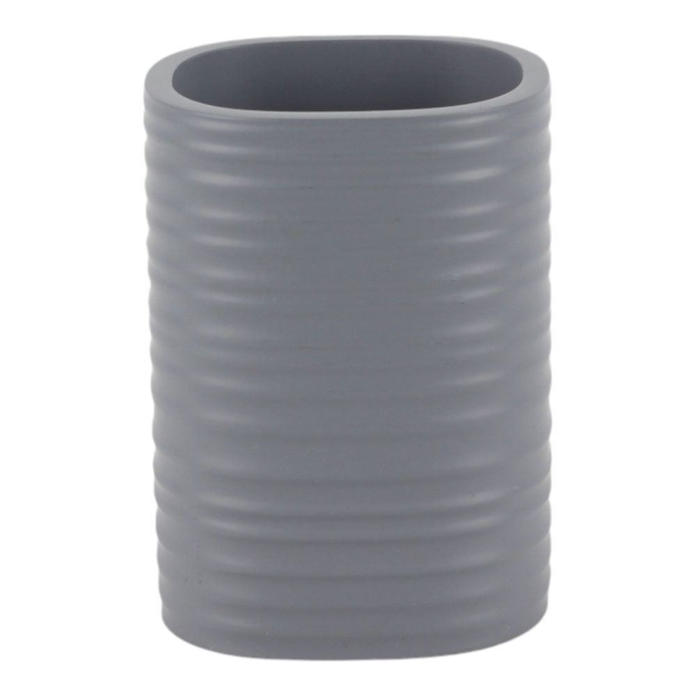 ΠΟΤΗΡΟΘΗΚΗ ΠΟΛΥΕΣΤΕΡΙΚΗ ΡΙΓΕ ΣΕ ΧΡΩΜΑ ΓΚΡΙ ΜΑΤ 7,6x6,7x10,6εκ.ANKOR