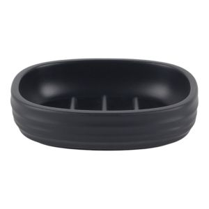 ΣΑΠΟΥΝΟΘΗΚΗ ΠΟΛΥΕΣΤΕΡΙΚΗ ΡΙΓΕ ΣΕ ΧΡΩΜΑ ΑΝΘΡΑΚΙ ΜΑΤ 11,8x9,3x3εκ. ANKOR