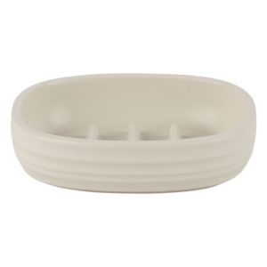 ΣΑΠΟΥΝΟΘΗΚΗ ΠΟΛΥΕΣΤΕΡΙΚΗ ΡΙΓΕ ΣΕ ΧΡΩΜΑ ΜΠΕΖ ΜΑΤ 11,8x9,3x3εκ. ANKOR