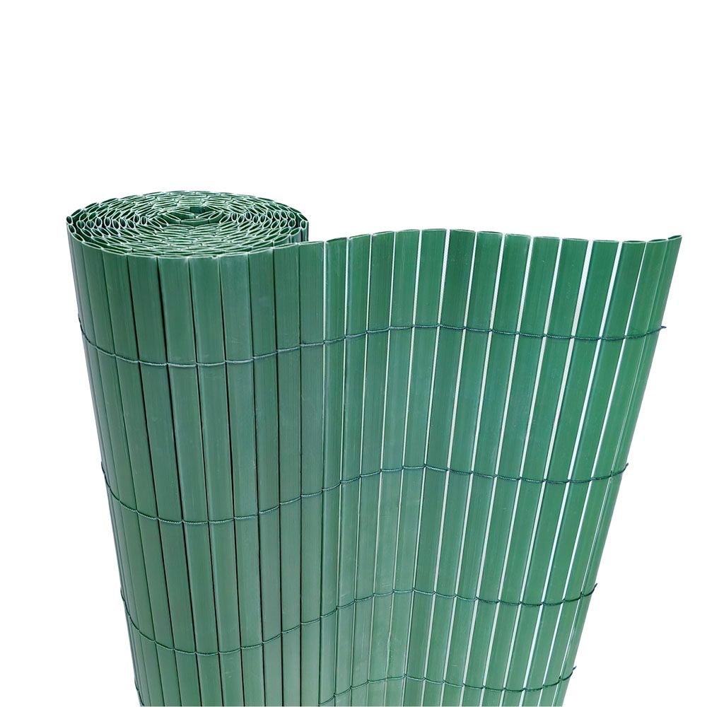 ΚΑΛΑΜΩΤΗ ΠΛΑΣΤΙΚΗ ΜΕ ΟΛΟΚΛΗΡΟ ΚΑΛΑΜΙ 13mm ΔΙΠΛΗΣ ΟΨΗΣ ΣΕ ΠΡΑΣΙΝΟ ΧΡΩΜΑ 1x3m ANKOR