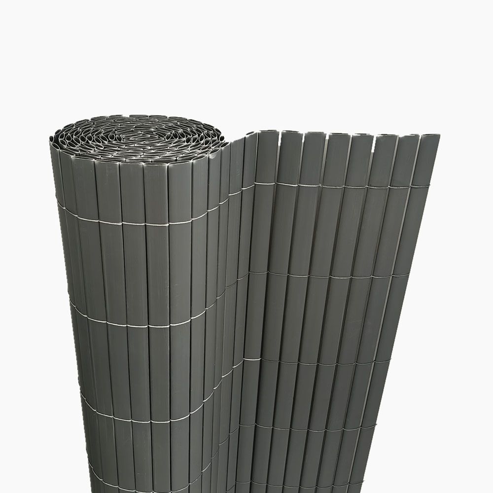 ΚΑΛΑΜΩΤΗ ΠΛΑΣΤΙΚΗ ΜΕ ΟΛΟΚΛΗΡΟ ΚΑΛΑΜΙ 13mm ΔΙΠΛΗΣ ΟΨΗΣ ΣΕ ΓΚΡΙ ΧΡΩΜΑ 1x3m ANKOR