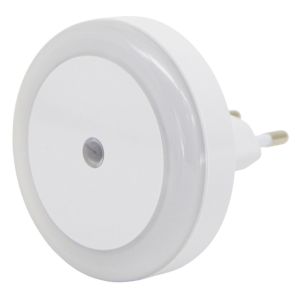 ΦΩΤΑΚΙ ΝΥΚΤΟΣ LED 0,5W ΜΕ ΑΙΣΘΗΤΗΡΑ ΚΑΙ ΘΕΡΜΟ ΦΩΣ 3000K 6x6x6,5εκ. ANKOR