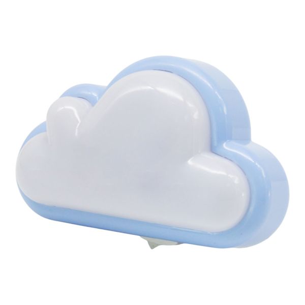 ΦΩΤΑΚΙ ΝΥΚΤΟΣ LED 0,2W ΜΕ ΔΙΑΚΟΠΤΗ ΣΕ ΣΧΗΜΑ ΣΥΝΝΕΦΟ 9,5x6x7εκ. ANKOR