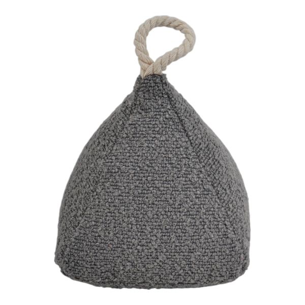 ΣΤΟΠ ΠΟΡΤΑΣ ΥΦΑΣΜΑΤΙΝΟ ΣΕ ΓΚΡΙ ΧΡΩΜΑ 15x15x16εκ. ANKOR