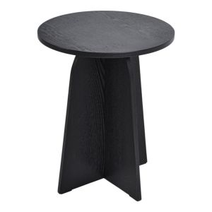 ΤΡΑΠΕΖΑΚΙ ΞΥΛΙΝΟ ΣΕ ΜΑΥΡΟ ΧΡΏΜΑ 40x40x50εκ. ANKOR