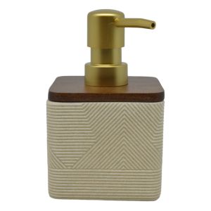 DISPENSER ΠΟΛΥΕΣΤΕΡΙΚΟ ΜΠΕΖ ΤΕΤΡΑΓΩΝΟ ΜΕ ΞΥΛΟ ΑΚΑΚΙΑΣ 8,3x8,3x13,5εκ.ANKOR