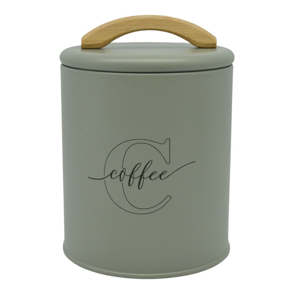 ΒΑΖΟ ΜΕΤΑΛΛΙΚΟ ΛΑΔΙ ΜΕ ΞΥΛΙΝΗ ΛΑΒΗ Coffee 11x11x15εκ.ANKOR