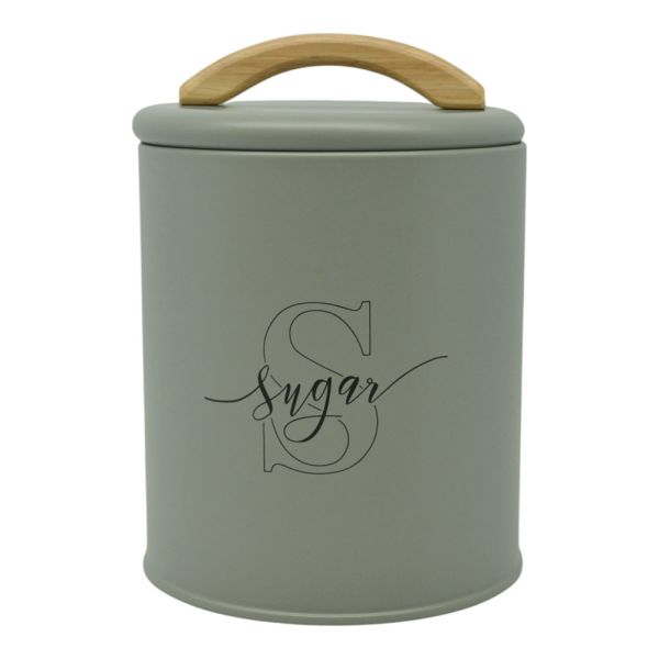 ΒΑΖΟ ΜΕΤΑΛΛΙΚΟ ΛΑΔΙ ΜΕ ΞΥΛΙΝΗ ΛΑΒΗ Sugar 11x11x15εκ.ANKOR