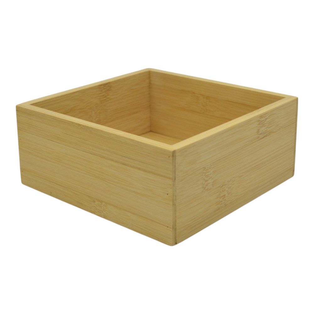 ΚΟΥΤΙ ΑΠΟΘΗΚΕΥΣΗΣ ΚΑΙ ΟΡΓΑΝΩΣΗΣ ΑΠΟ ΞΥΛΟ ΜΠΑΜΠΟΥ 15x15,5x6,8εκ. ANKOR