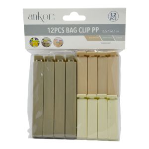 ΣΕΤ 12 ΚΛΙΠ ΑΕΡΟΣΤΕΓΟΥΣ ΚΛΕΙΣΙΜΑΤΟΣ 6εκ. ΚΑΙ 11εκ.ANKOR