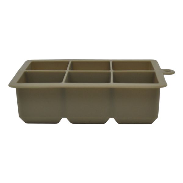 ΠΑΓΟΘΗΚΗ ΚΥΒΟΣ ΑΠΟ ΣΙΛΙΚΟΝΗ 6 ΘΕΣΕΩΝ ΣΕ TAUPE ΧΡΩΜΑ 16,5x10,5x4,5εκ. ANKOR