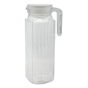 ΚΑΝΑΤΑ ΓΥΑΛΙΝΗ 1lt ΜΕ ΠΛΑΣΤΙΚΟ ΚΑΠΑΚΙ 7,6x8,5x24εκ. ANKOR