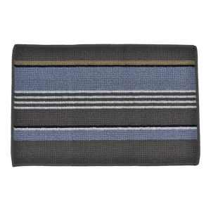 ΠΑΤΑΚΙ ΜΕ ΑΝΤΙΟΛΙΣΘΗΤΙΚΗ ΒΑΣΗ TPR ΜΕ ΓΚΡΙ ΚΑΙ ΜΠΛΕ ΡΙΓΕΣ 37x57εκ. ANKOR