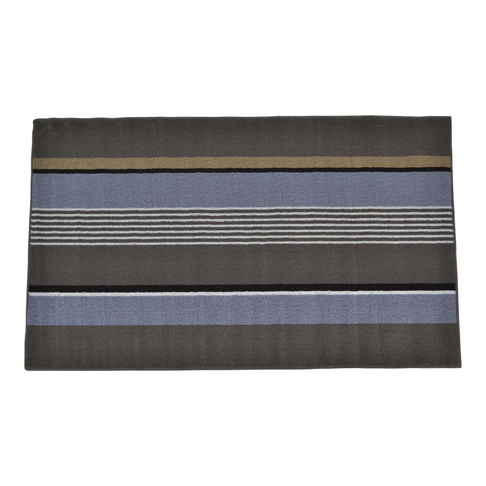 ΔΙΑΔΡΟΜΟΣ ΜΕ ΑΝΤΙΟΛΙΣΘΗΤΙΚΗ ΒΑΣΗ TPR ΜΕ ΓΚΡΙ ΚΑΙ ΜΠΛΕ ΡΙΓΕΣ 70x140εκ. ANKOR