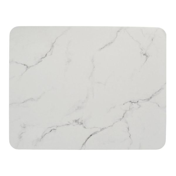 ΠΑΤΑΚΙ ΑΠΟ ΔΙΑΤΟΜΙΤΗ ΑΣΠΡΟ ΜΕ ΣΧΕΔΙΟ ΕΦΕ ΜΑΡΜΑΡΟ 45x35εκ. ANKOR