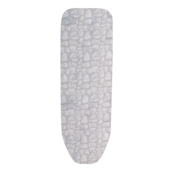 ΣΙΔΕΡΟΠΑΝΟ 100% ΒΑΜΒΑΚΕΡΟ ΜΕ ΚΟΡΔΟΝΙ 130x48εκ. ΓΚΡΙ ΜΟΤΙΒΟ ANKOR