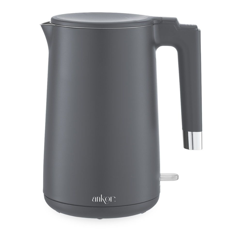 ΒΡΑΣΤΗΡΑΣ ANKOR 1,7lt 2200W ΓΚΡΙ ΜΑΤ