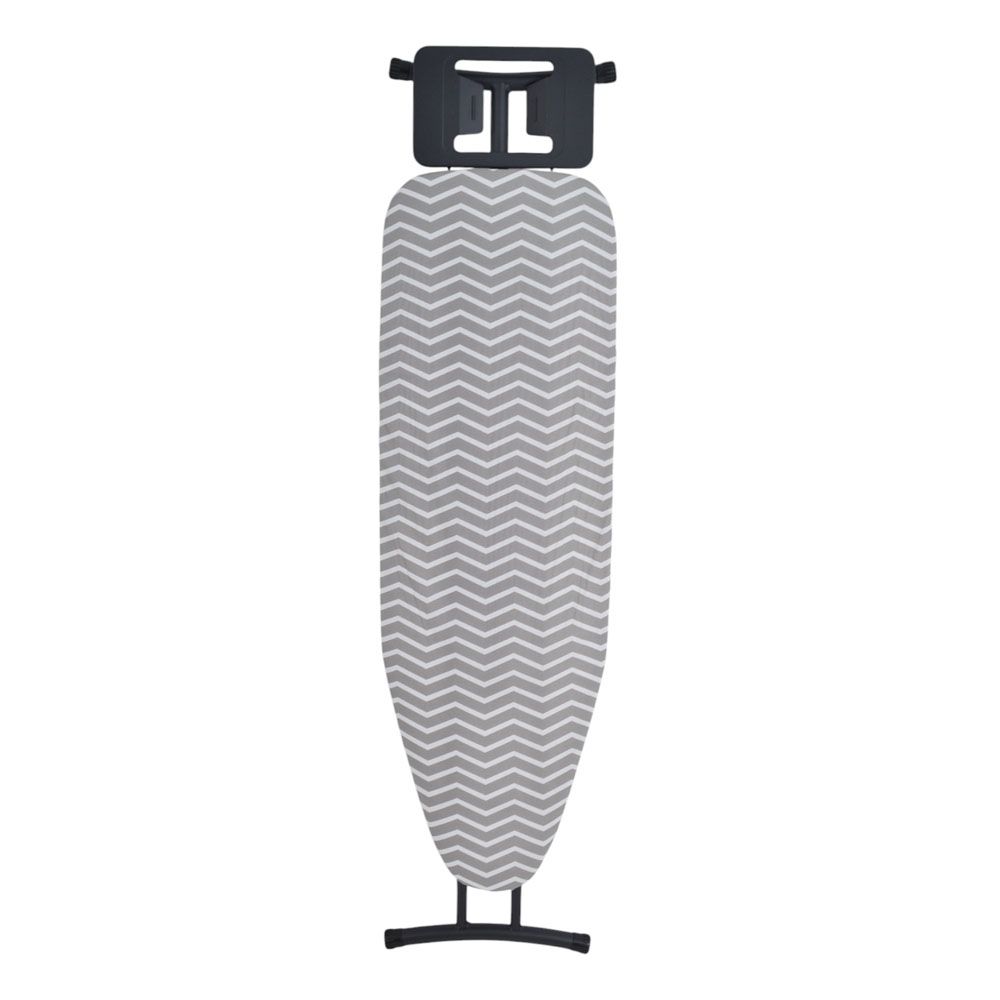 ΣΙΔΕΡΩΣΤΡΑ 38x124εκ ΜΑΥΡΗ ΜΑΤ 100% ΒΑΜΒΑΚΕΡΟ ΚΑΛΥΜΜΑ ΥΨΟΣ 78-95εκ. ANKOR