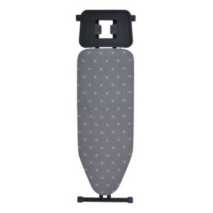 ΣΙΔΕΡΩΣΤΡΑ XL 45x120εκ ΜΑΥΡΗ ΜΑΤ 100% ΒΑΜΒΑΚΕΡΟ ΚΑΛΥΜΜΑ ΥΨΟΣ 71-94εκ. ANKOR