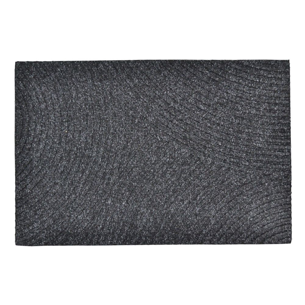 ΠΟΔΟΜΑΚΤΡΟ ΣΕ ΑΝΘΡΑΚΙ ΧΡΩΜΑ ΜΕ ΚΑΜΠΥΛΕΣ ΓΡΑΜΜΕΣ ΚΑΙ  ΚΑΟΥΤΣΟΥΚ ΠΛΑΤΗ 45x75εκ.ANKOR