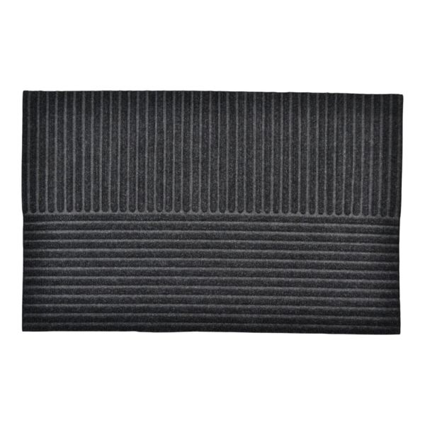 ΠΟΔΟΜΑΚΤΡΟ ΣΕ ΜΑΥΡΟ ΧΡΩΜΑ ΜΕ ΑΝΑΓΛΥΦΕΣ ΓΡΑΜΜΕΣ ΚΑΙ  ΚΑΟΥΤΣΟΥΚ ΠΛΑΤΗ 40x60εκ.ANKOR