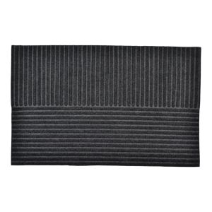 ΠΟΔΟΜΑΚΤΡΟ ΣΕ ΜΑΥΡΟ ΧΡΩΜΑ ΜΕ ΑΝΑΓΛΥΦΕΣ ΓΡΑΜΜΕΣ ΚΑΙ  ΚΑΟΥΤΣΟΥΚ ΠΛΑΤΗ 40x60εκ.ANKOR