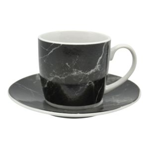ΣΕΤ ΦΛΥΤΖΑΝΙΑ ΚΑΦΕ ΠΟΡΣΕΛΑΝΙΝΑ 110ml ΜΑΥΡΟ ΜΑΡΜΑΡΟ ANKOR