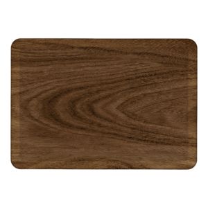 ΔΙΣΚΟΣ ΜΕΛΑΜΙΝΗΣ ΜΕ ΣΧΕΔΙΟ ΕΦΕ ΞΥΛΟΥ ΣΕ ΚΑΦΕ ΑΠΟΧΡΩΣΗ 37,2x26,2x2,5εκ. ANKOR