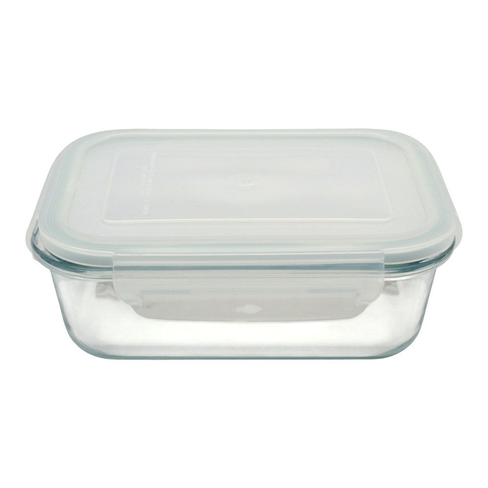 ΦΑΓΗΤΟΔΟΧΕΙΟ ΟΡΘΟΓΩΝΙΟ ΑΠΟ ΠΥΡΑΝΤΟΧΟ ΓΥΑΛΙ ΜΕ ΠΛΑΣΤΙΚΟ ΚΑΠΑΚΙ 0,65lt ANKOR