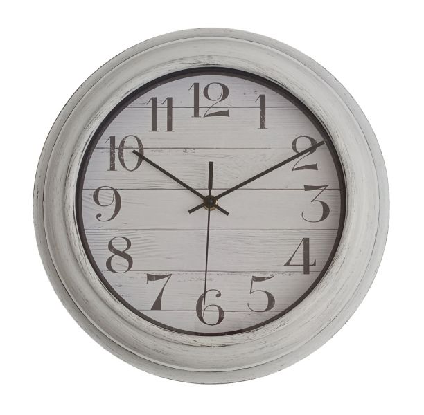 ΡΟΛΟΙ ΤΟΙΧΟΥ ΠΛΑΣΤΙΚΟ ΣΕ ΛΕΥΚΟ VINTAGE ΧΡΩΜΑ 30,3x30,3x4,2εκ.ANKOR