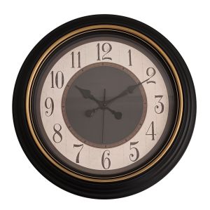 ΡΟΛΟΙ ΤΟΙΧΟΥ ΠΛΑΣΤΙΚΟ ΣΕ ΜΑΥΡΟ VINTAGE ΧΡΩΜΑ 50,3x50,3x5,2εκ.ANKOR